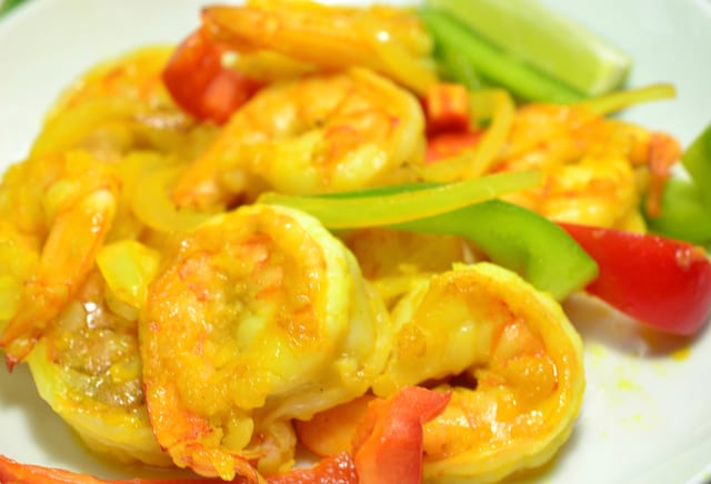 Garlic Butter Shrimp.