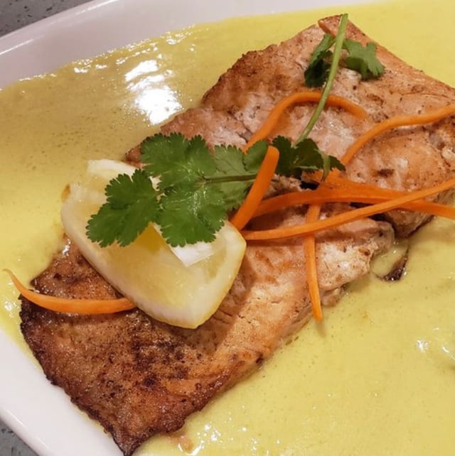 Coconut Salmon.
