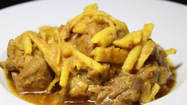 Bamboo Shoot Pork.