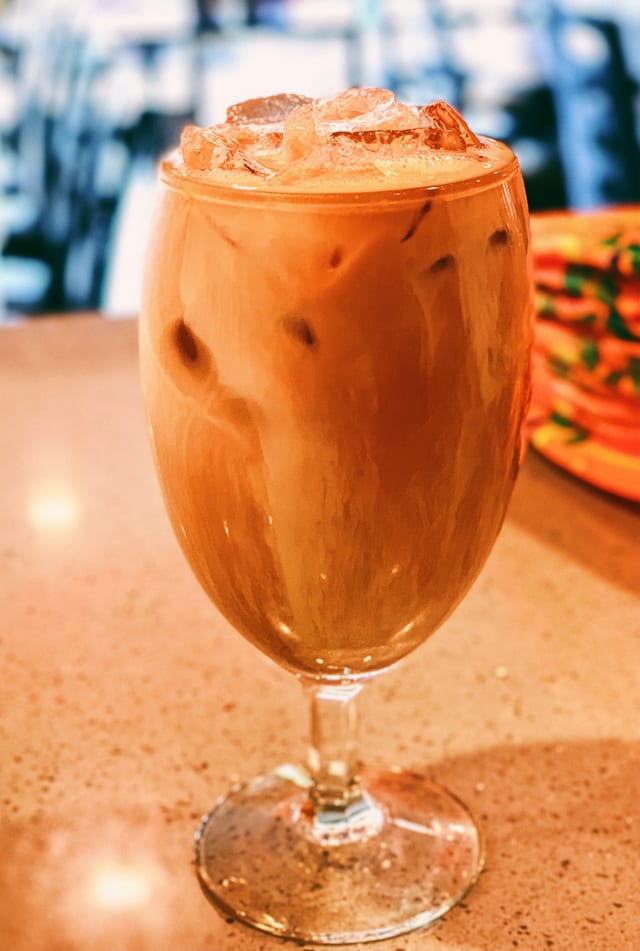 Burmese Sweet Tea.