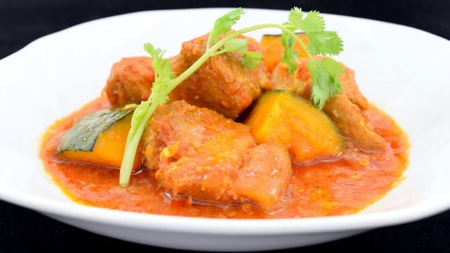 Pumpkin Pork Stew.