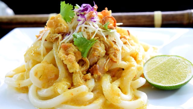 Southern Noodles (Nun Gyi Thote).