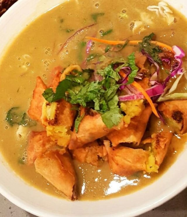 Samusa Soup.