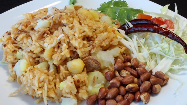 Burmese Rice Salad.